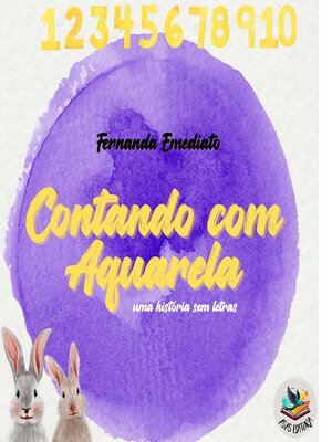 cover image of Contando com aquarela